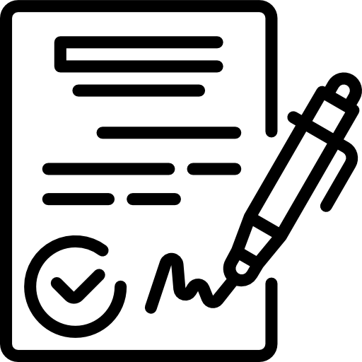 Commercial contracts icon